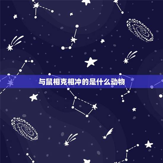 与鼠相克相冲的是什么动物,鼠和什么生肖相冲相合 与鼠相克相冲的是什么动物,鼠和什么生肖相冲相合