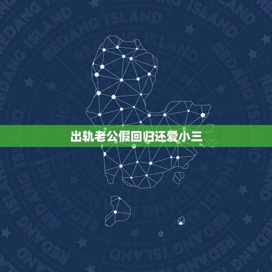 出轨老公假回归还爱小三，老公出轨回归心里还是爱着小三