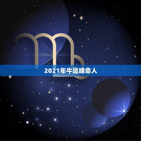 2021年牛是啥命人，2021年出生的牛宝宝是什么命