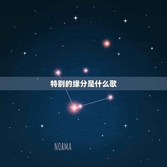 特别的缘分是什么歌，一定是特别的缘分，这是什么歌曲