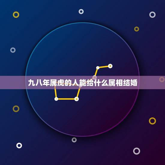 九八年属虎的人能给什么属相结婚，属虎的人和什么属相的人结婚最好 属虎婚