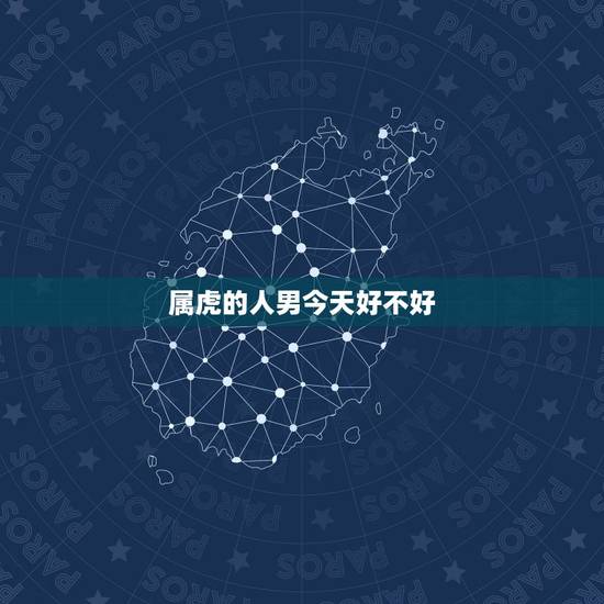 属虎的人男今天好不好，属虎人的自信
