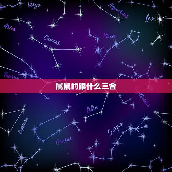 属鼠的跟什么三合,2022 年属的三合是什么 属鼠的跟什么三合,2022 年属的三合是什么