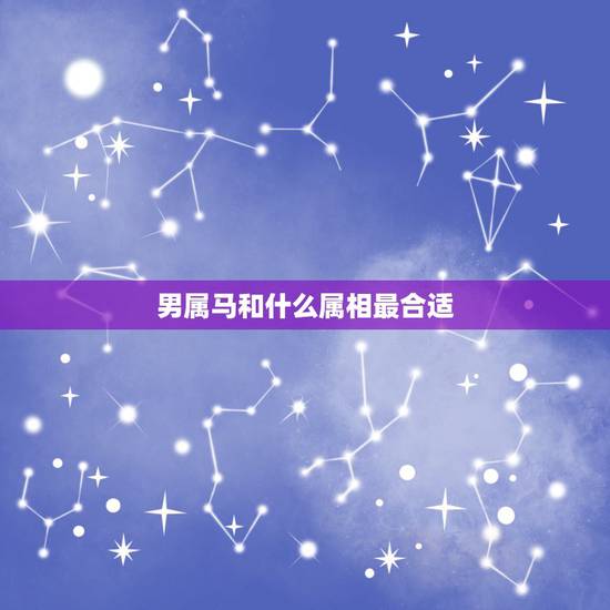 男属马和什么属相最合适,马配对的属相婚配表 男属马和什么属相最合适,马配对的属相婚配表