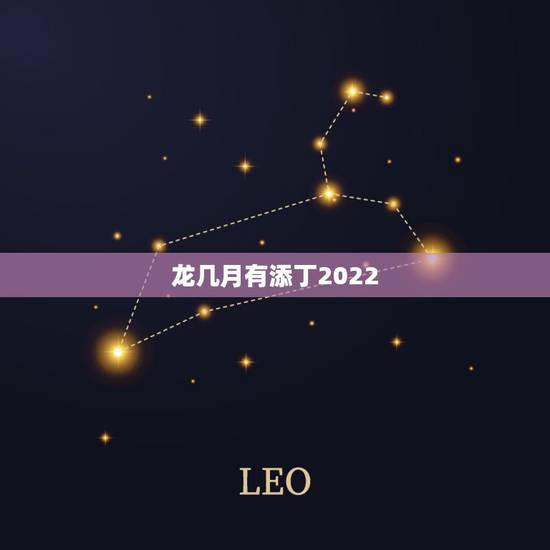 龙几月有添丁2022,2022 年生肖龙添丁 龙几月有添丁2022,2022 年生肖龙添丁