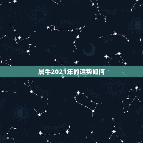 属牛2021年的运势如何，2021属牛人的全年运势如何