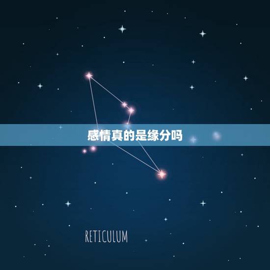 感情真的是缘分吗,感情真是缘分吗? 感情真的是缘分吗,感情真是缘分吗?