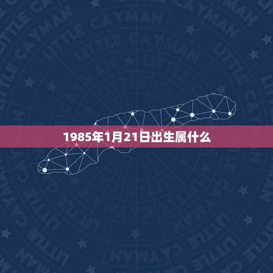 1985年1月21日出生属什么,19851月21日出生是什么星座 1985年1月21日出生属什么,19851月21日出生是什么星座