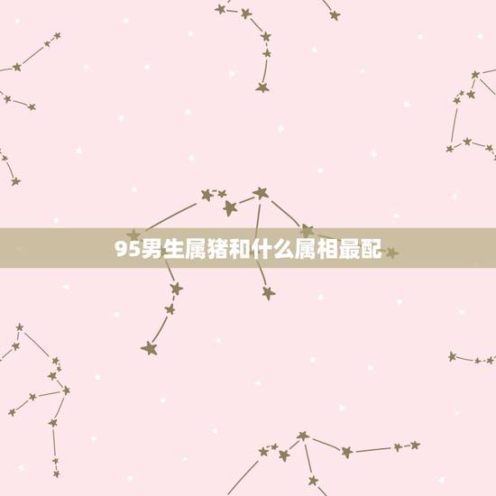 95男生属猪和什么属相最配,1995年属猪和什么属相最好 95男生属猪和什么属相最配,1995年属猪和什么属相最好