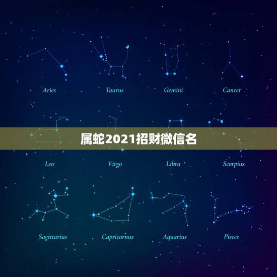 属蛇2021招财微信名，属蛇人的吉祥物是什么