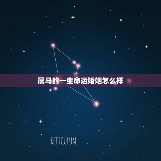 属马的一生命运婚姻怎么样，属马的人一生运程