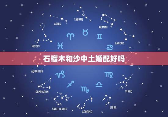 石榴木和沙中土婚配好吗,石榴木命和沙中土命和什么相合 石榴木和沙中土婚配好吗,石榴木命和沙中土命和什么相合