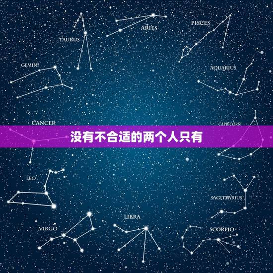 没有不合适的两个人只有，没有性格不合，只有爱不爱，你是怎么看待这句话的