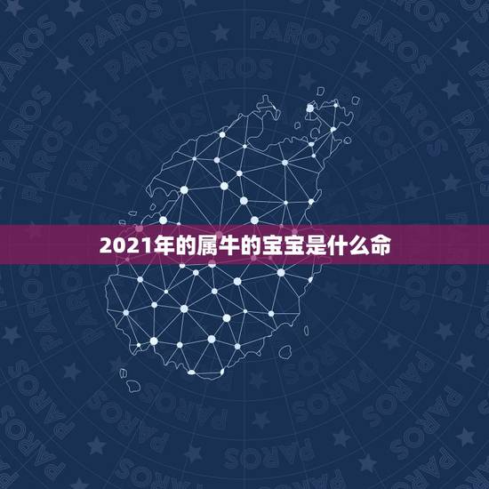 2021年的属牛的宝宝是什么命，2021年牛年是什么命