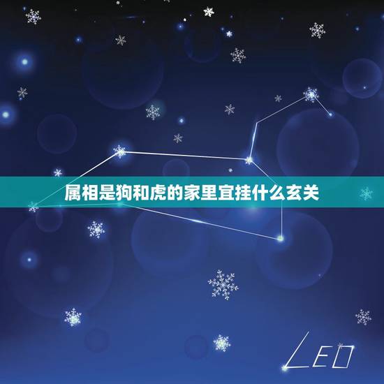 属相是狗和虎的家里宜挂什么玄关，属狗和虎的房间入户墙上能挂吉祥鹿吗？