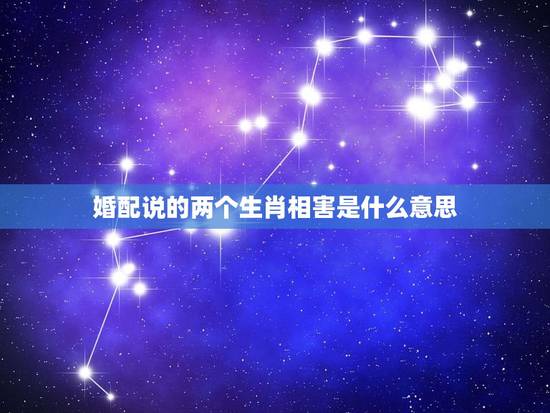 婚配说的两个生肖相害是什么意思,婚姻中属相相刑是什么意思 婚配说的两个生肖相害是什么意思,婚姻中属相相刑是什么意思