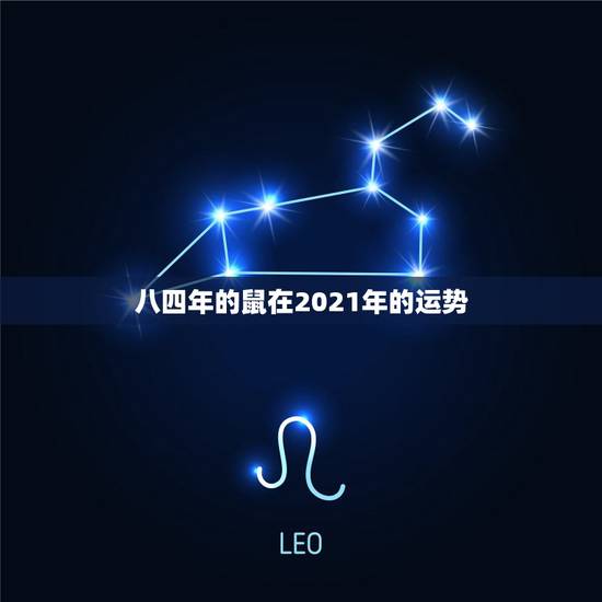 八四年的鼠在2021年的运势，1984年2021年属鼠人感情运势