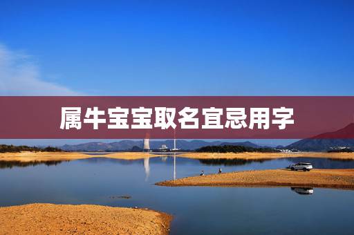 属牛宝宝取名宜忌用字,属牛起名的忌讳字太多了,可以用(顺)字吗 属牛宝宝取名宜忌用字,属牛起名的忌讳字太多了,可以用(顺)字吗