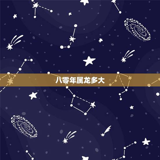 八零年属龙多大，属龙的2022 年多大