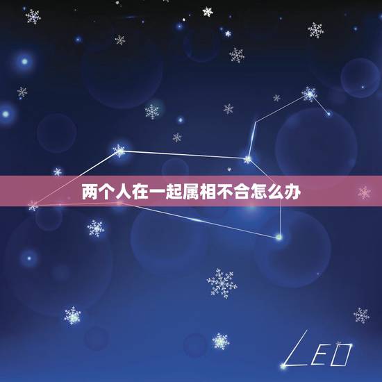 两个人在一起属相不合怎么办，两个人属相不合在一起生活真的不好吗？