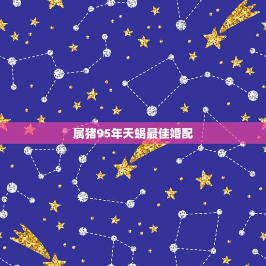 属猪95年天蝎最佳婚配,95年属猪的,而且是天蝎男,一生命运如何? 属猪95年天蝎最佳婚配,95年属猪的,而且是天蝎男,一生命运如何?
