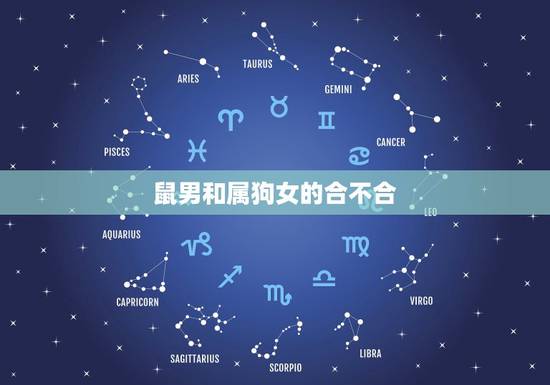 鼠男和属狗女的合不合，属狗女和属鼠男相配吗？