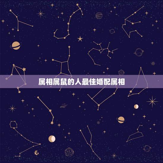 属相属鼠的人最佳婚配属相,生肖鼠最佳配对属相? 属相属鼠的人最佳婚配属相,生肖鼠最佳配对属相?