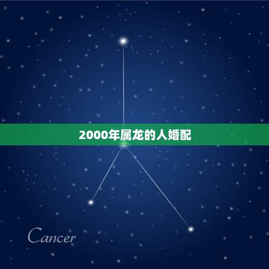 2000年属龙的人婚配,2000年属龙男孩的和属什么的比较配 2000年属龙的人婚配,2000年属龙男孩的和属什么的比较配
