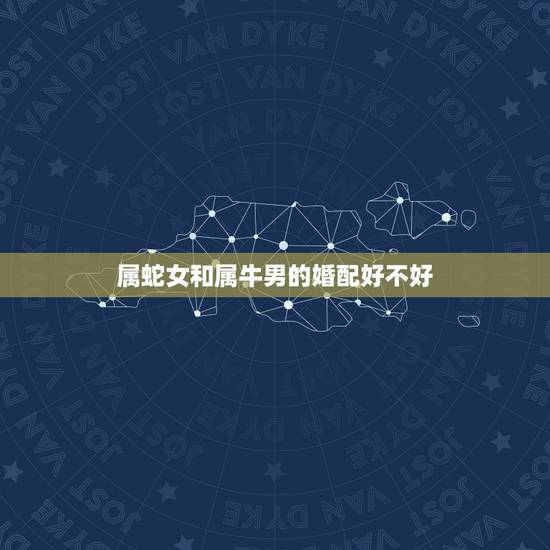 属蛇女和属牛男的婚配好不好，属牛的男的和属蛇的女的属相上怎么样？合吗？