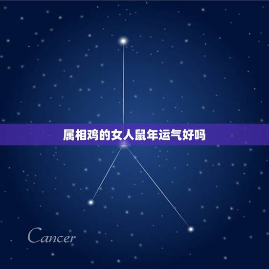 属相鸡的女人鼠年运气好吗，属鸡和属鼠的人命运合适吗
