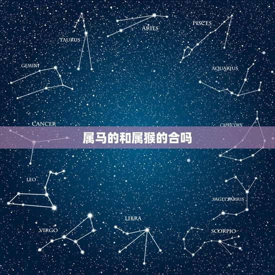 属马的和属猴的合吗,属马女和属猴男相克吗 属马的和属猴的合吗,属马女和属猴男相克吗