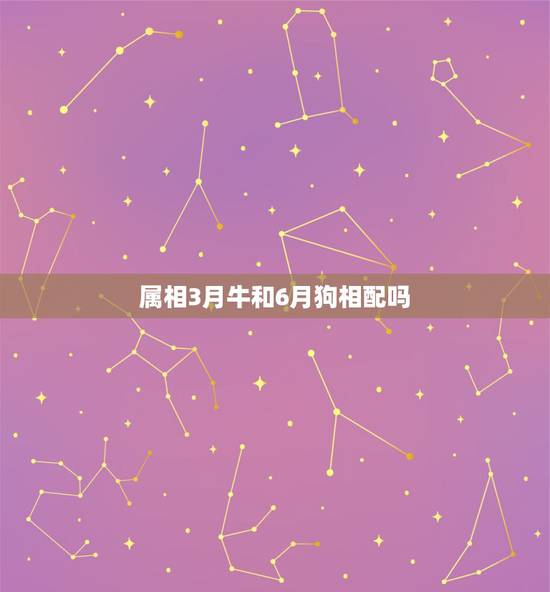 属相3月牛和6月狗相配吗,属相牛和狗婚配如何 属相3月牛和6月狗相配吗,属相牛和狗婚配如何