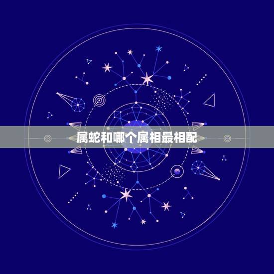 属蛇和哪个属相最相配，属蛇的和什么属相最配