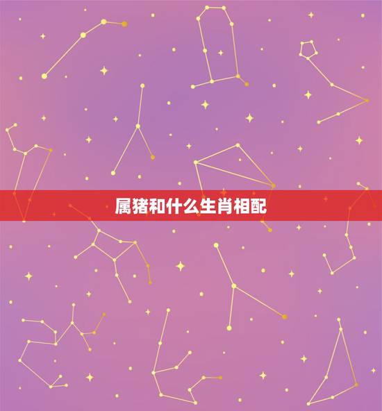 属猪和什么生肖相配，属狗和属猪的婚姻如何