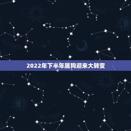 2022年下半年属狗迎来大转变,2022年属狗的什么时候结婚好? 2022年下半年属狗迎来大转变,2022年属狗的什么时候结婚好?
