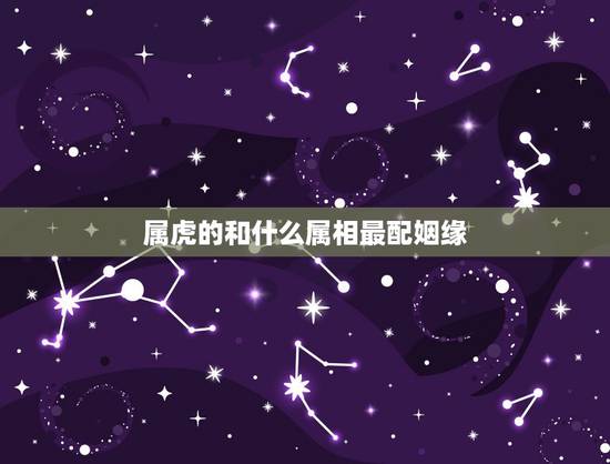 属虎的和什么属相最配姻缘,属虎女跟什么属相最配 属虎的和什么属相最配姻缘,属虎女跟什么属相最配