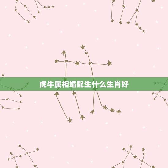 虎牛属相婚配生什么生肖好,属牛的和什么属相最配 属牛的属相婚配表 虎牛属相婚配生什么生肖好,属牛的和什么属相最配 属牛的属相婚配表