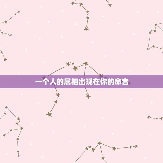 一个人的属相出现在你的命宫，紫微星入命何意