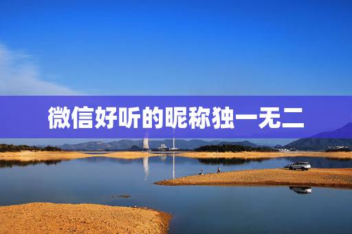 微信好听的昵称独一无二，微信网名简单又好听