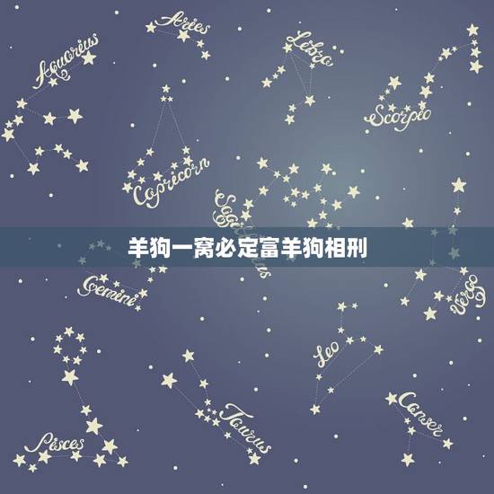 羊狗一窝必定富羊狗相刑，男91属羊94女属狗结婚