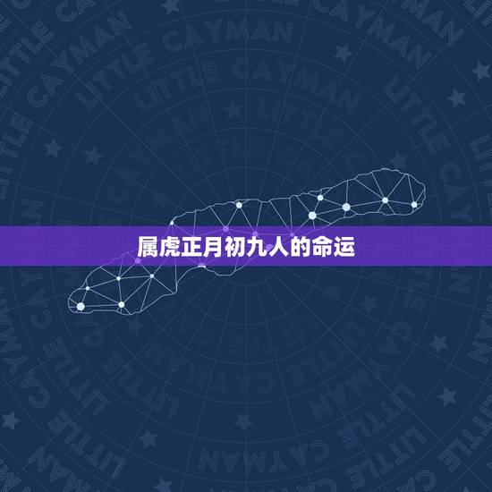 属虎正月初九人的命运，属虎的人命运如何？