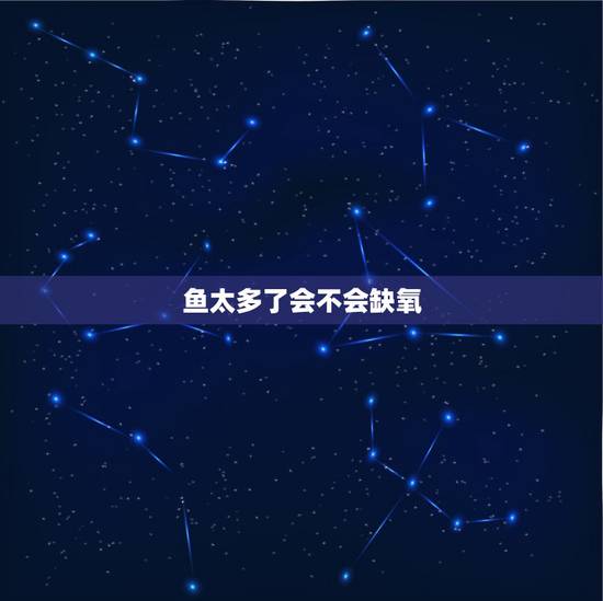 鱼太多了会不会缺氧，鱼缸养多少鱼不会缺氧？