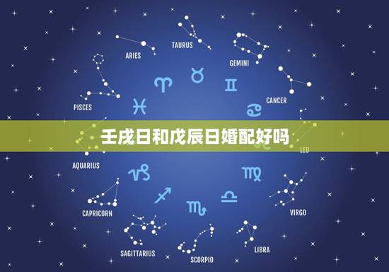 壬戌日和戊辰日婚配好吗，未婚妻戊辰年 壬戌月 壬戌日 辛丑时生，两个壬