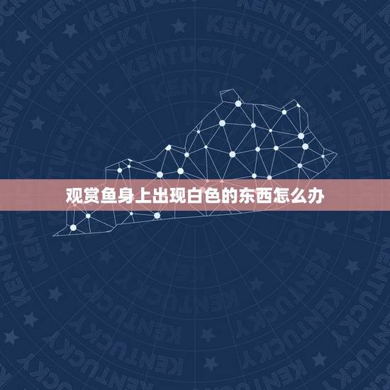 观赏鱼身上出现白色的东西怎么办，我养的热带鱼老是死，尸体上好象有一层白