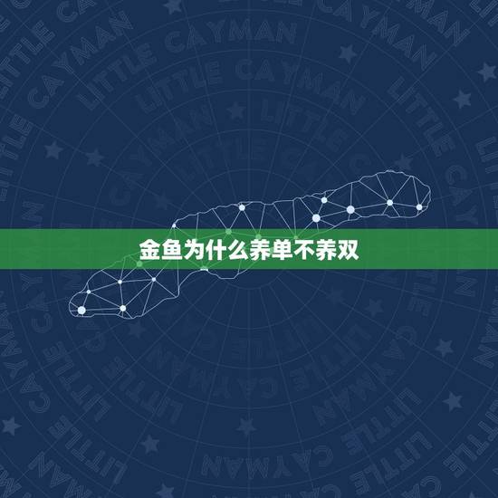 金鱼为什么养单不养双,家中养金鱼,为什么养单不养双? 金鱼为什么养单不养双,家中养金鱼,为什么养单不养双?