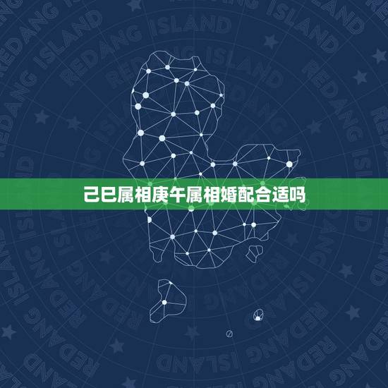 己巳属相庚午属相婚配合适吗，己巳年生大林木命和庚午年生路旁土命结婚好吗