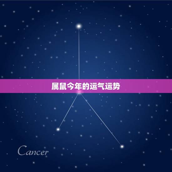 属鼠今年的运气运势，今年属鼠人财运怎么样