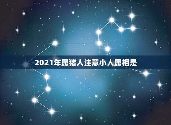 2021年属猪人注意小人属相是，2021年冲太岁的属相有哪几个