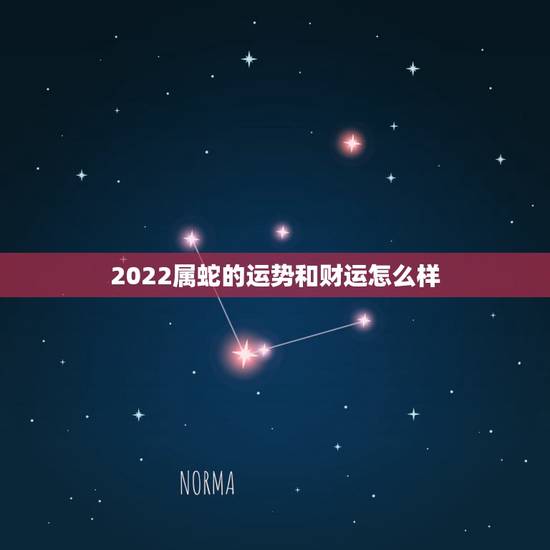2022属蛇的运势和财运怎么样，2022年的蛇年运气怎样