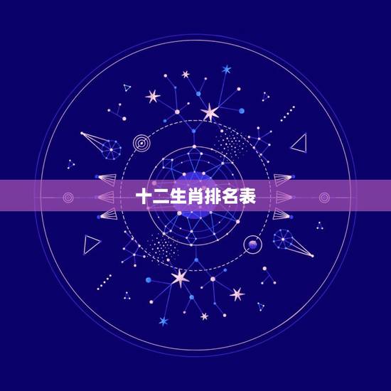 十二生肖排名表,十二生肖颜和十二星座值排行榜 十二生肖排名表,十二生肖颜和十二星座值排行榜